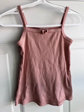 Jamie Kay pink mauve ribbed tank top 4Y 4T
